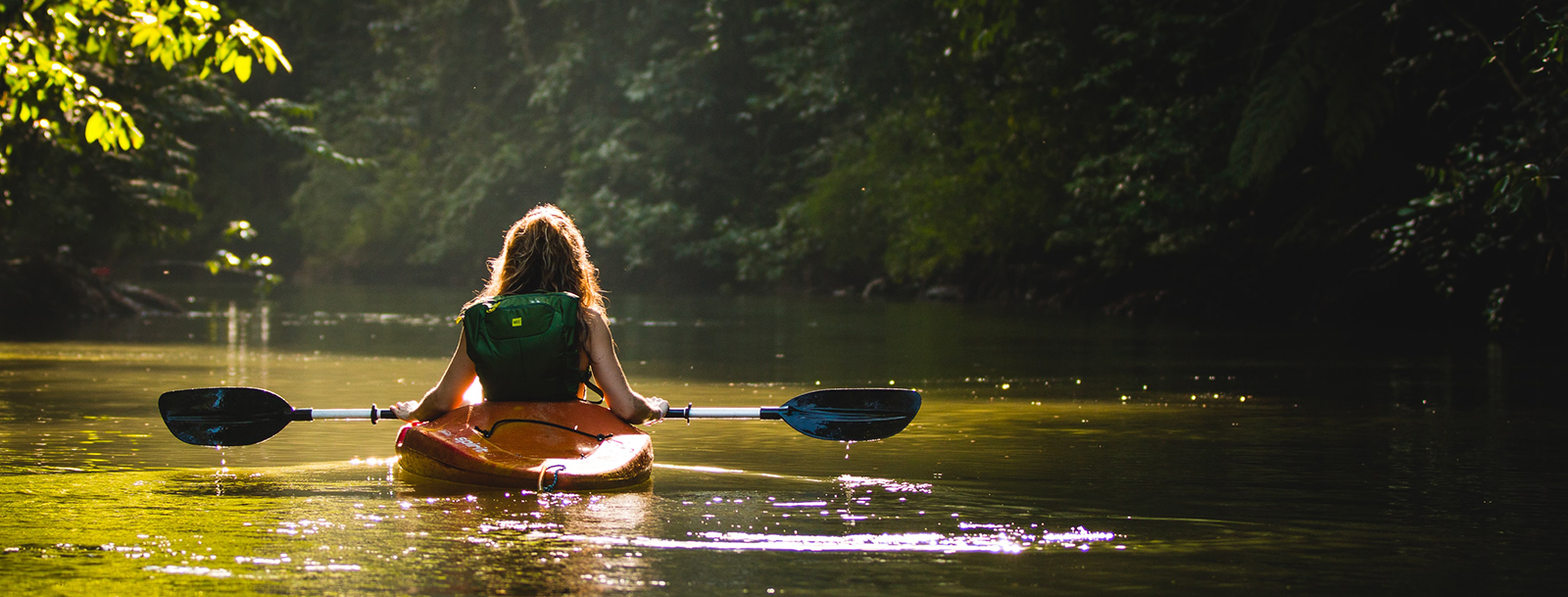 kayaking as an adventure sport to keep you fit.
