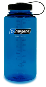 a blue nalgene bottle